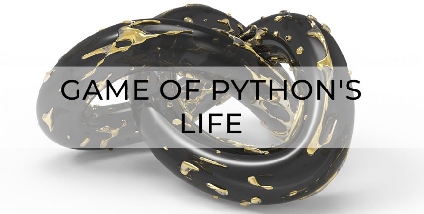 game of life python